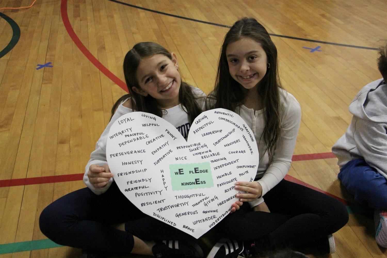  Girls at HH with heart